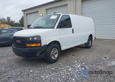 2022 GMC Savana Cargo Rwd 2500 Regular Wheelbase Work Van z USA, uszkodzony, nr VIN 1GTW7AF72N1216420